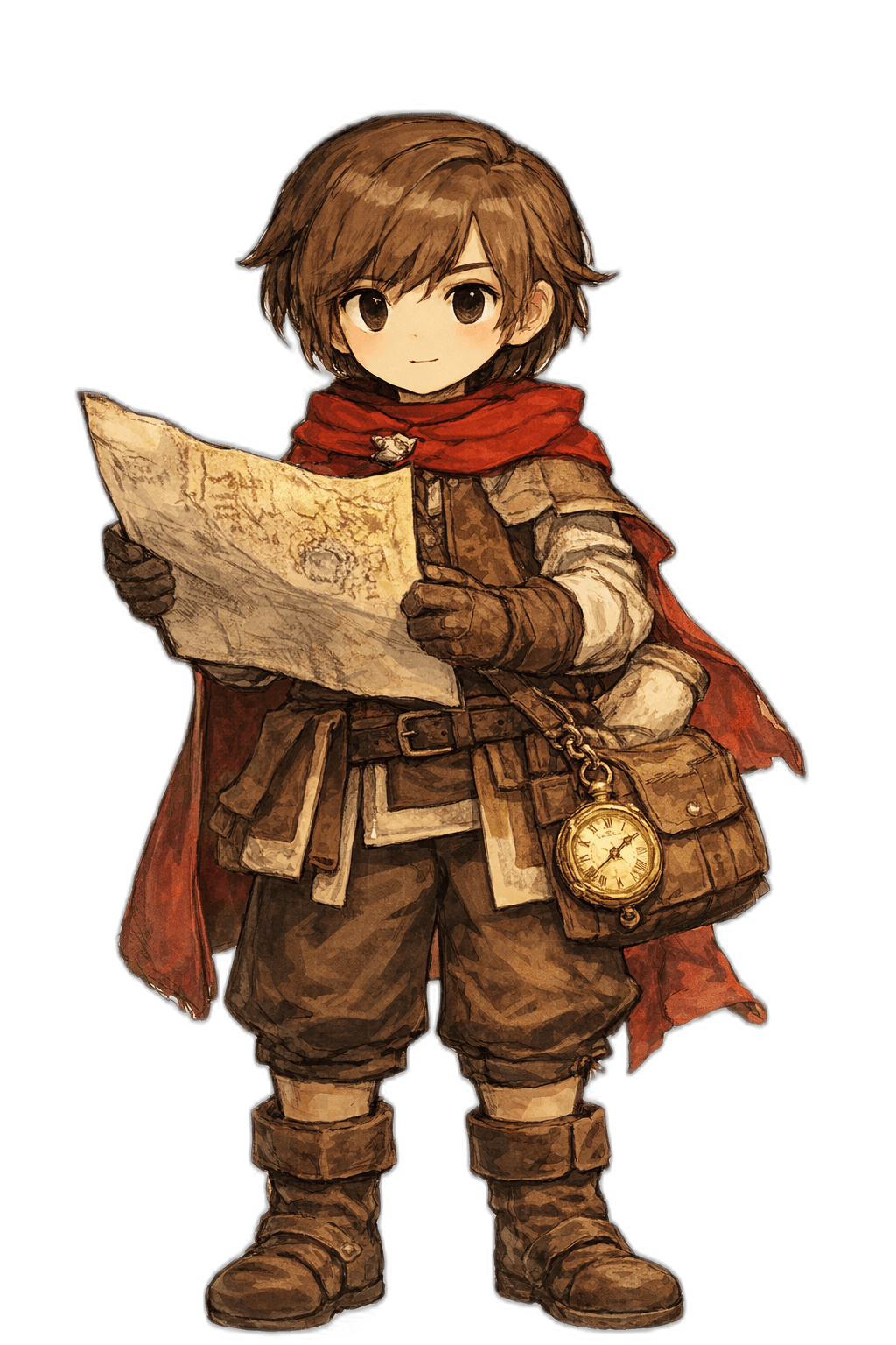 5つのステータスで成長を可視化 5